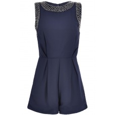 Tfnc Ink Embellished Playsuit