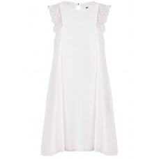 Tfnc Michelle Lace Shoulder Swing Dress