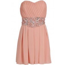 Tfnc Orly Embellished Bandeau Dress