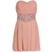 Tfnc Orly Embellished Bandeau Dress
