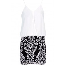 Tfnc Calla Cami Embellished Baroque Dress