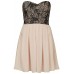 Tfnc Elida Lace Chiffon Dress