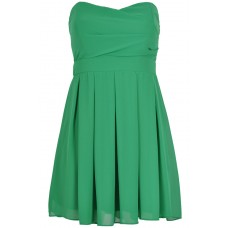 Tfnc Elida Green Chiffon Dress