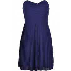 Tfnc Rissa Pleated Bandeau Dress