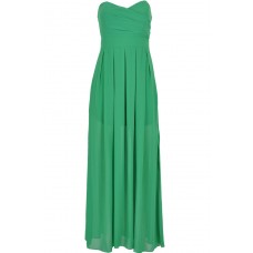Tfnc Elida Green Chiffon Maxi Dress