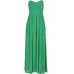 Tfnc Elida Green Chiffon Maxi Dress