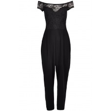 Tfnc Swan Lace Off Shoulder Jumpsuit