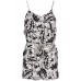 Tfnc Suntru Floral Print Playsuit