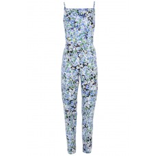 Tfnc Floral Print Cross Back Jumpsuit