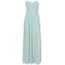 Tfnc Elida Mint Chiffon Maxi Dress