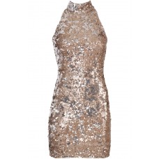 Tfnc Paris High Neck Sequin Dress