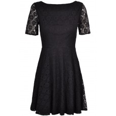Tfnc Joanna Lace Fit And Flare Dress