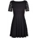 Tfnc Joanna Lace Fit And Flare Dress