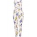 Tfnc Staley Floral Bandeau Jumpsuit