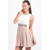 Tfnc Dacey Embellished Cut Out Dress