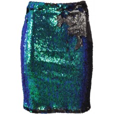 Tfnc Mindy Green Sequin Bodycon Skirt