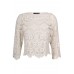 Tfnc Bari Cream Crop Top