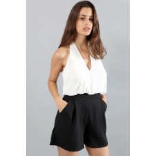 Tfnc Esa White Playsuit