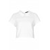 Tfnc Noe White Crop Top