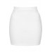 Tfnc Noe White Mini Skirt