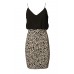 Tfnc Annie Black Floral Cami Dress