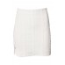 Tfnc Douglas White Mini Skirt