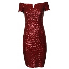 Tfnc Alex Sequin Midi Dress