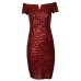 Tfnc Alex Sequin Midi Dress