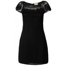 Lace & Beads Merilyn Black Embellished Dress