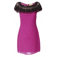 Lace & Beads Maralyn Pink Embellished Dress