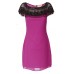 Lace & Beads Maralyn Pink Embellished Dress
