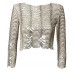 Tfnc Scallop Sequin Top