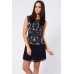 Lace & Beads Lotoya Navy Embellished Dress