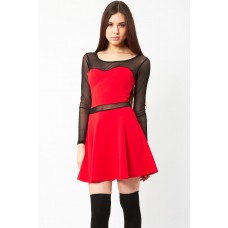 Walg Sheerly Waisted Dress