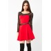 Walg Sheerly Waisted Dress