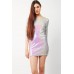 Tfnc Paris White Iridescent  Sequin Dress