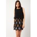 Lace & Beads Sharon Angela Black Embellished Dress