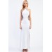 Tfnc Sofia White Sequin Maxi Dress