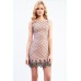 Lace & Beads Tara Pink Tunic Dress