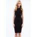 Tfnc Jazzy Black Midi Dress
