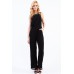 Tfnc Ink Black Embellished Jumpsuit