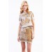 Tfnc Mckenzie Two-tone Sequin Skirt