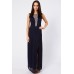 Lace & Beads Prima Navy Maxi Dress