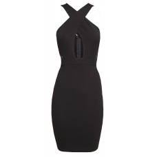Tfnc Carita Black Midi Dress
