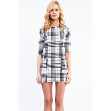 Tfnc Tosca Plaid Shift Dress