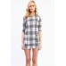 Tfnc Tosca Plaid Shift Dress