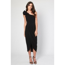Tfnc Isabelle Black Corsage Dress