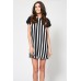 Tfnc Nika Stripe Shift Dress
