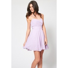 Tfnc Minnie Lilac Bandeau Dress