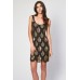 Lace & Beads Angela Black Sequin Dress